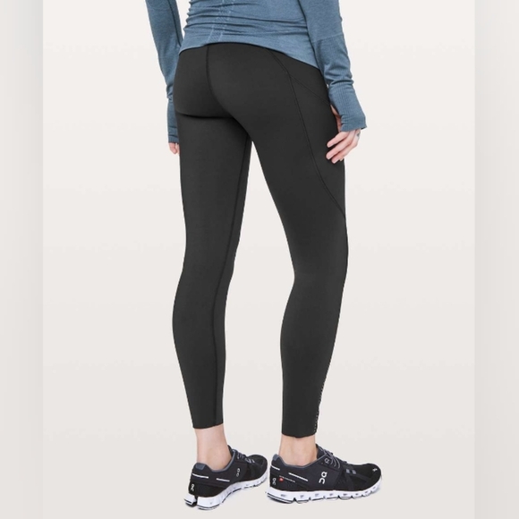 Lululemon Fast & Free 7/8 Tight II, *Nulux 25", Black, W5BJGS, Size 2 - Picture 5 of 16
